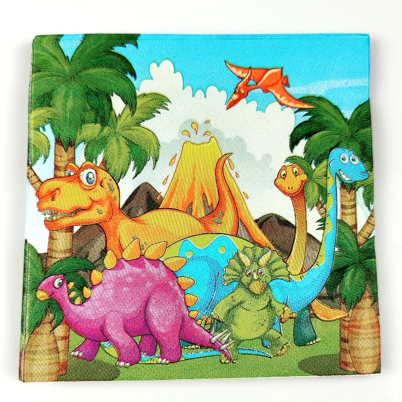 20pcs/pack Happy Birthday Events Party Dinosaur Theme Towels Kids Girls Favors Napkins Baby Shower Decoration Tableware Supplies
20pcs/pack Happy Birthday Events Party Dinosaur Theme Towels Kids Girls Favors Napkins Baby Shower Decoration Tableware Supplies