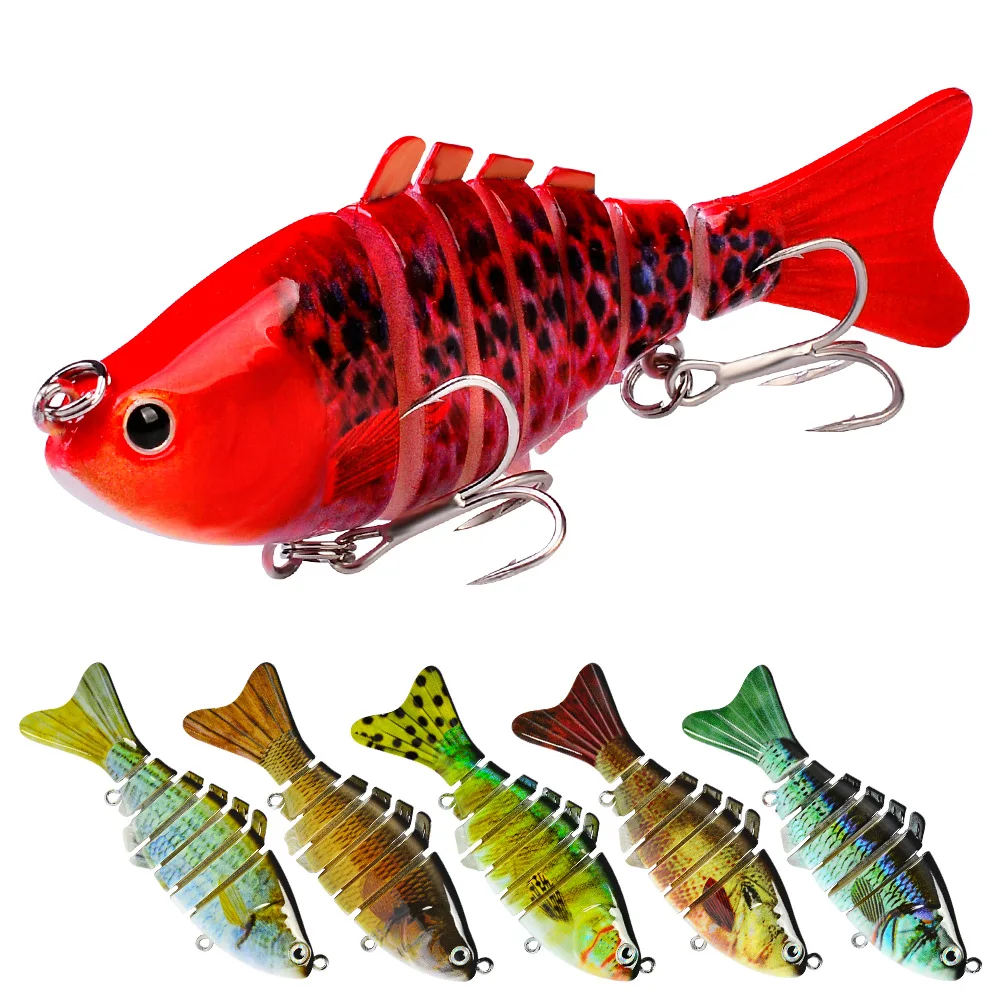1 Pcs10cm Artificial Plastic Hard Bait 15.5g 7-section Multi Section Bionic Bait Sea Fishing Freshwater Sub 6-color Bait
1 Pcs10cm Artificial Plastic Hard Bait 15.5g 7-section Multi Section Bionic Bait Sea Fishing Freshwater Sub 6-color Bait