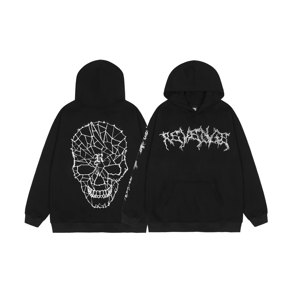 2021FW XXXtentacion Revenge Black Hoodie Men Women Skull Print Revenge High Street Sweatshirts Streetwear Hoody
2021FW XXXtentacion Revenge Black Hoodie Men Women Skull Print Revenge High Street Sweatshirts Streetwear Hoody