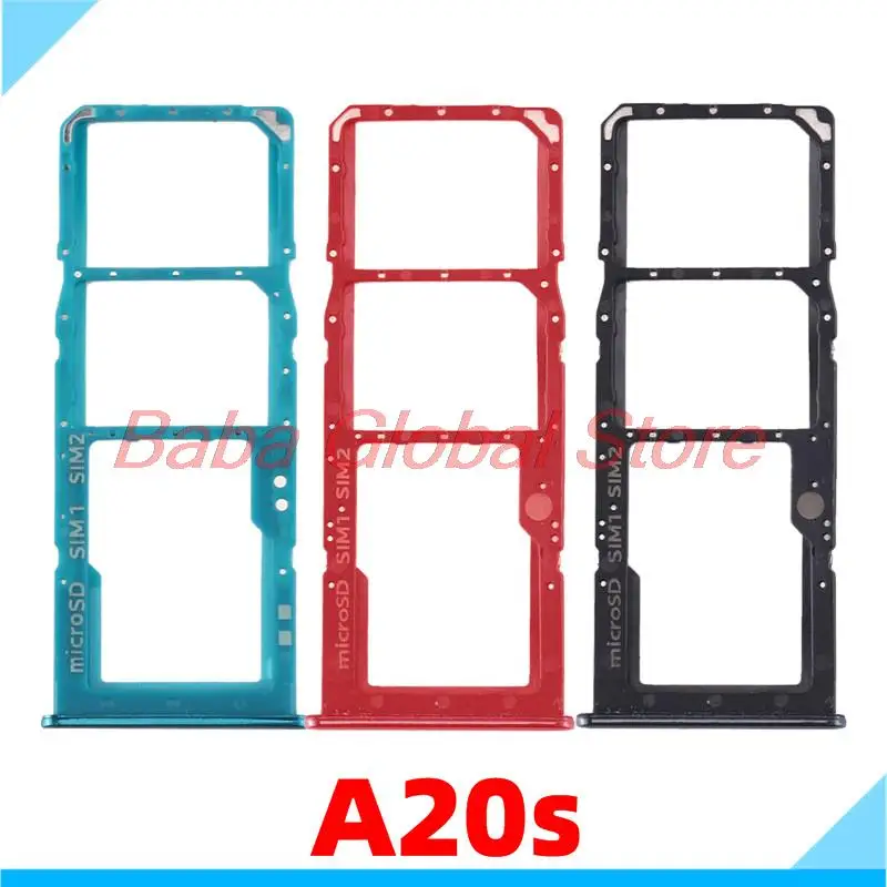 Sim Card Tray SD Reader Holder For Samsung Galaxy A20S A207 Dual SIM Card Tray Slot Holder Smartphone Repair Parts
Sim Card Tray SD Reader Holder For Samsung Galaxy A20S A207 Dual SIM Card Tray Slot Holder Smartphone Repair Parts