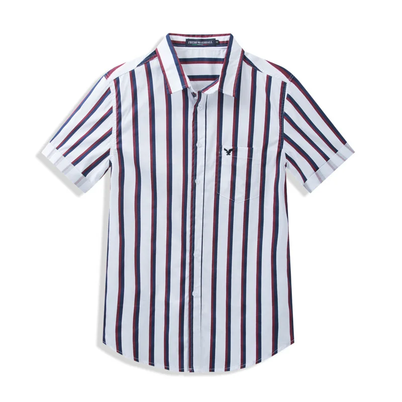 Men's Vertical Striped Shirts Casual Designer Short Sleeve Chest Pocket Button Down Bowling Shirts
Men's Vertical Striped Shirts Casual Designer Short Sleeve Chest Pocket Button Down Bowling Shirts