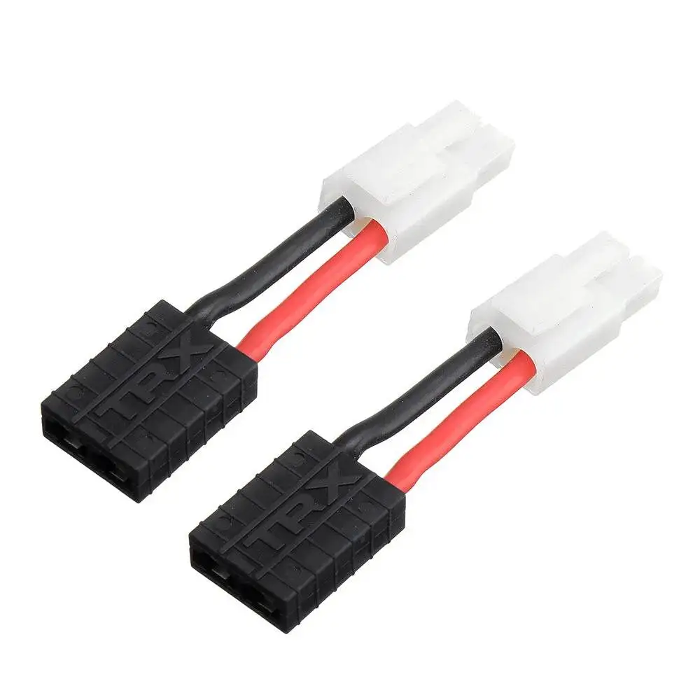 2Pcs EUHOBBY 45mm 14AWG Connector Adapter Charging Cable for RC Toys Lipo Battery w/ TRX Plug to Tamiya Female/Male Plug
2Pcs EUHOBBY 45mm 14AWG Connector Adapter Charging Cable for RC Toys Lipo Battery w/ TRX Plug to Tamiya Female/Male Plug