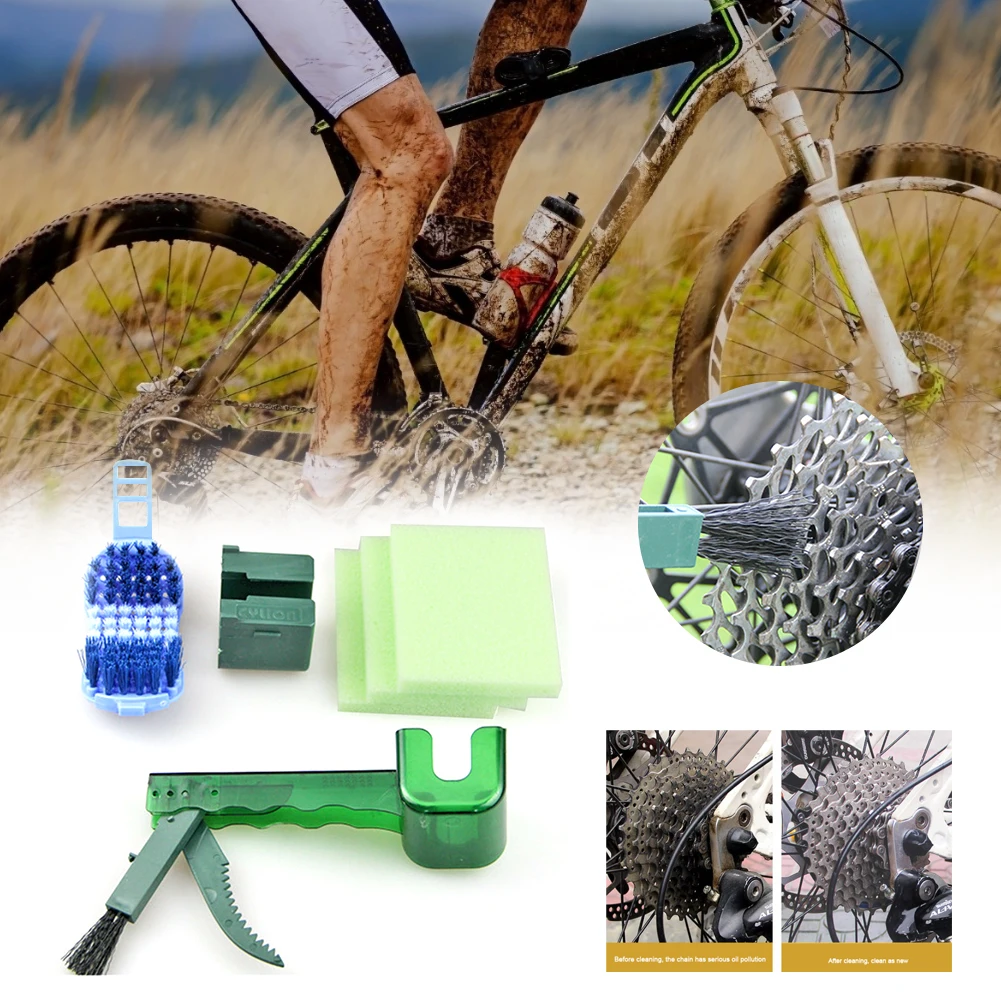 Bike Chain Cleaner Portable Bicycle Chain Cleaning Tool For Chain Flywheel Tires Scrubber Bicycle Maintenance Tools Free Shippin
Bike Chain Cleaner Portable Bicycle Chain Cleaning Tool For Chain Flywheel Tires Scrubber Bicycle Maintenance Tools Free Shippin