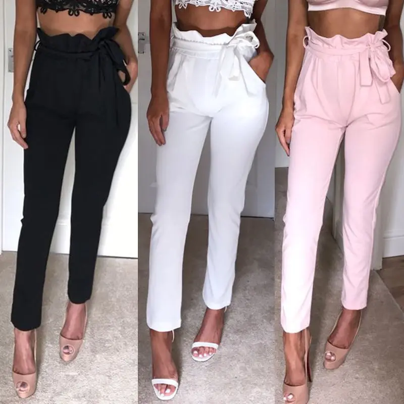 2021 Fashion New Hot Style Trousers Sexy High Waist Gift Belt Leisure Nine Cent Trousers Small Foot Pencil Trousers Women 500130
2021 Fashion New Hot Style Trousers Sexy High Waist Gift Belt Leisure Nine Cent Trousers Small Foot Pencil Trousers Women 500130