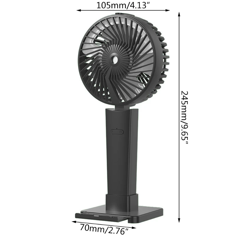 Pocket Handheld Fan Mini Portable Hand Fan Battery Operated 12+Working hours USB Rechargeable Cooling Fan Spray Cooling
Pocket Handheld Fan Mini Portable Hand Fan Battery Operated 12+Working hours USB Rechargeable Cooling Fan Spray Cooling