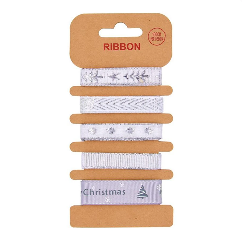 Holiday Christmas Ribbon DIY Color Printing And Holiday Party Christmas Gift Packaging Pendant Ornament
Holiday Christmas Ribbon DIY Color Printing And Holiday Party Christmas Gift Packaging Pendant Ornament