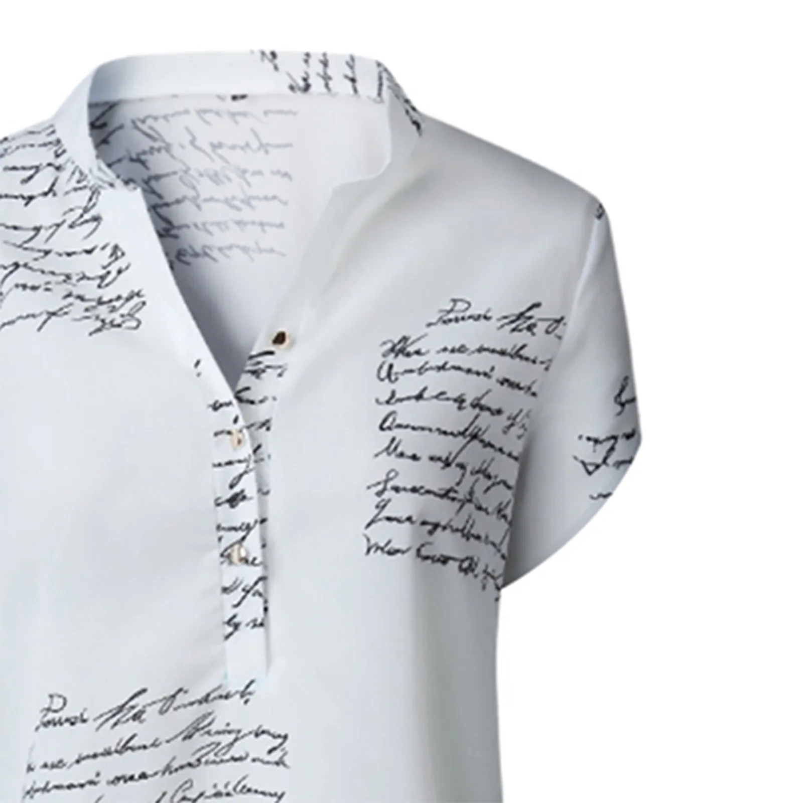Women's Fashion Elegant V-neck T-shirts Letter Print Short Sleeve Thin Tees Summer Ladies Casual T-shirt Tops
Women's Fashion Elegant V-neck T-shirts Letter Print Short Sleeve Thin Tees Summer Ladies Casual T-shirt Tops