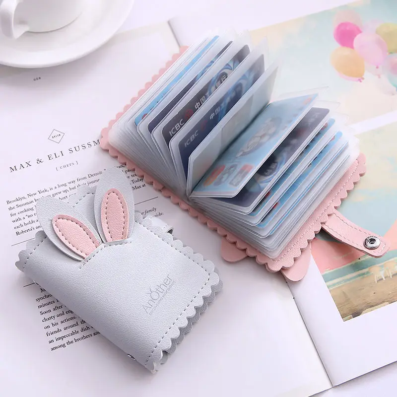 Multi Card Position Card Bag Women's Anti Demagnetization Card Cover Girl Student Korean Version Lovely Card Pack Credit Card
Multi Card Position Card Bag Women's Anti Demagnetization Card Cover Girl Student Korean Version Lovely Card Pack Credit Card