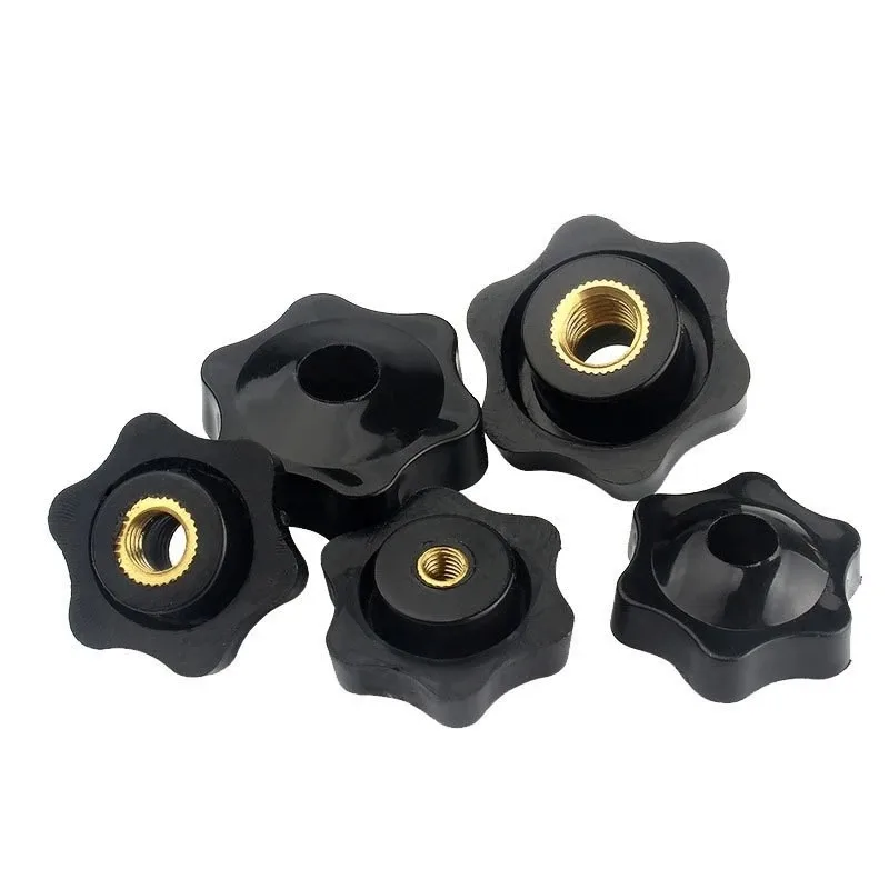 10pc Plum Nut Mechanical Black Thumb Nut Knob Manual Nut Thermoplastic Black Star Knob Handle Furniture Accessories
10pc Plum Nut Mechanical Black Thumb Nut Knob Manual Nut Thermoplastic Black Star Knob Handle Furniture Accessories