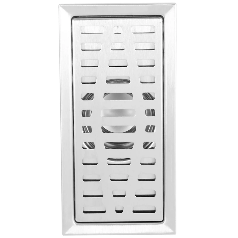 Large-Traffic Stainless Steel Bathroom Shower Square Floor Waste Grate Sanitary 20Cm X10Cm Floor Drain
Large-Traffic Stainless Steel Bathroom Shower Square Floor Waste Grate Sanitary 20Cm X10Cm Floor Drain
