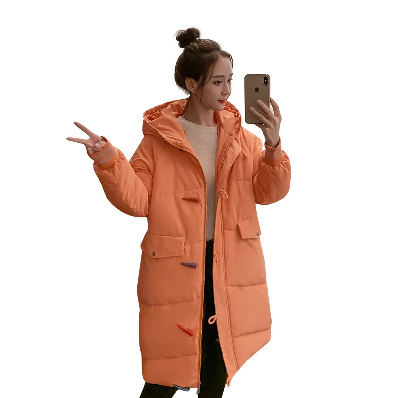 Women Winter Padded Warm Jacket Long Female Overcoat Slim Solid Jackets Winter Coat
Women Winter Padded Warm Jacket Long Female Overcoat Slim Solid Jackets Winter Coat
