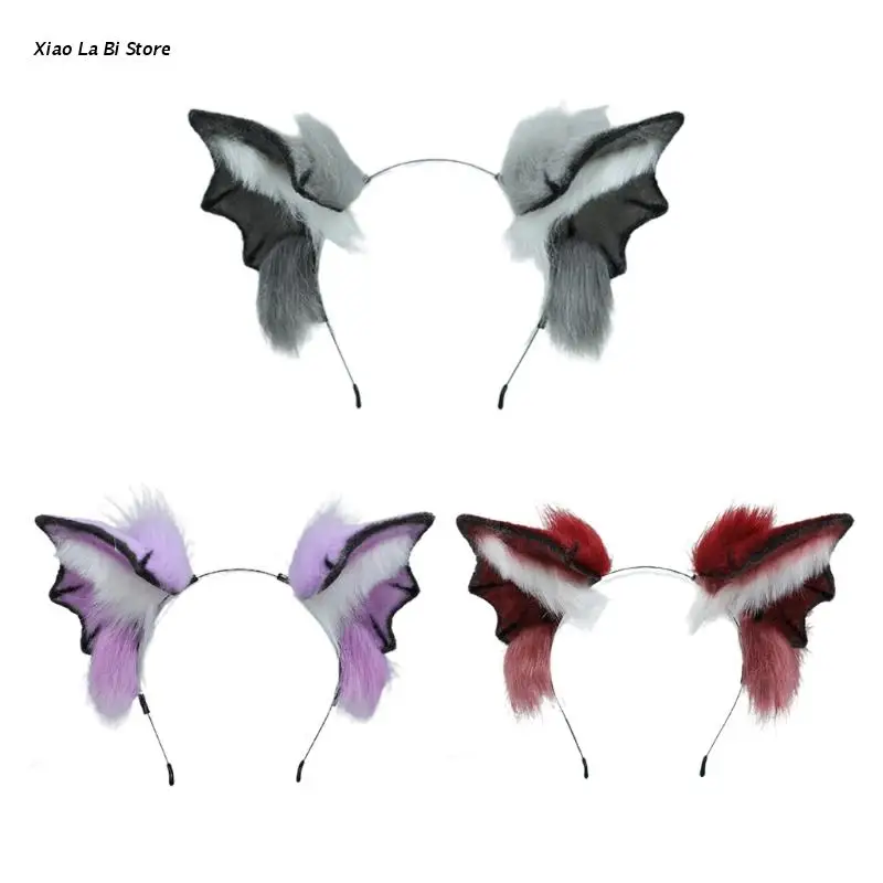 XXFD Animal Plush Hair Hoop Devil Bat Headband Halloween Headwear Cosplay Party Props
XXFD Animal Plush Hair Hoop Devil Bat Headband Halloween Headwear Cosplay Party Props