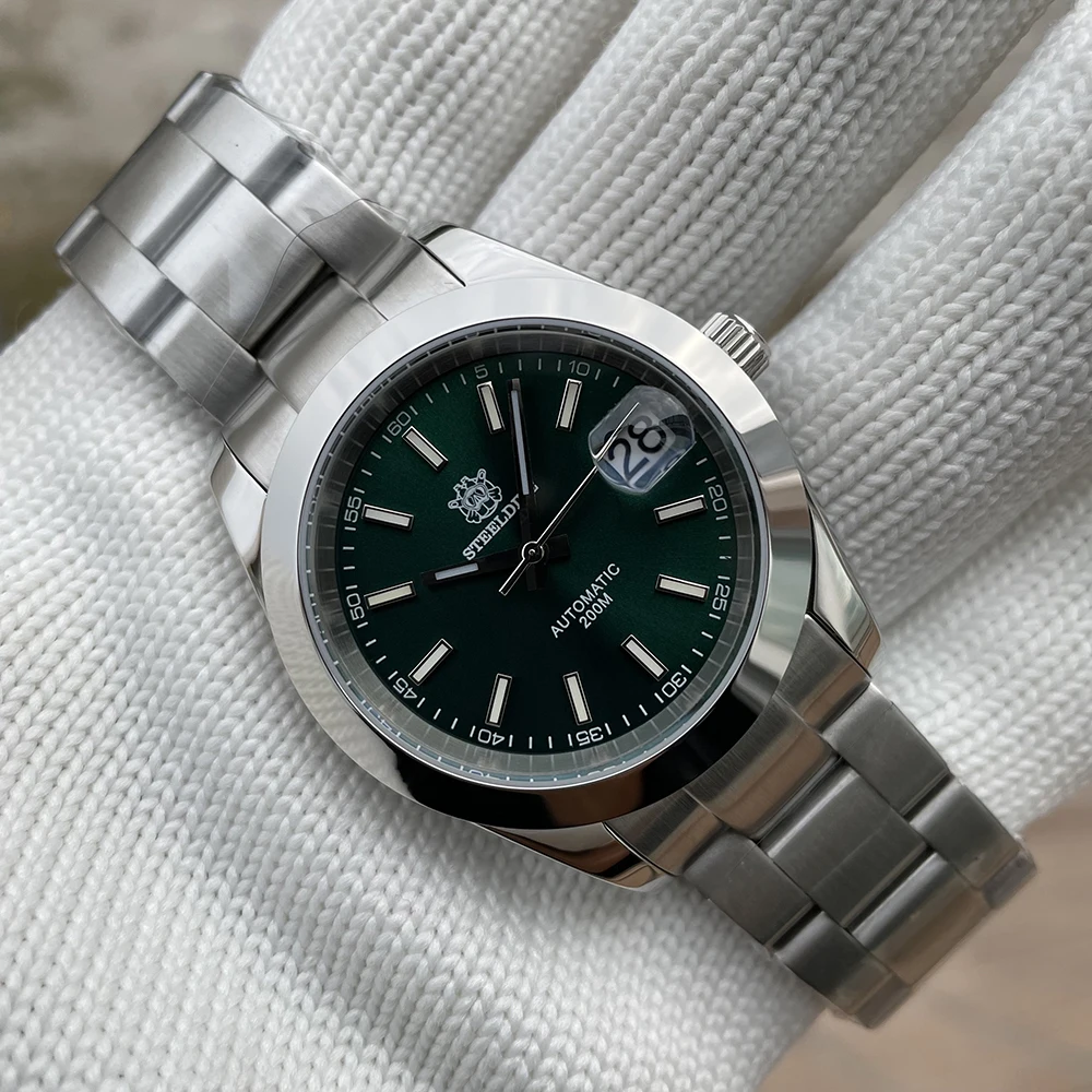 Роскошный бренд STEEL DIVE SD 1934 зеленый циферблат 39 мм стальной чехол 20 бар NH35 механические женские деловые часы подарок
Роскошный бренд STEEL DIVE SD 1934 зеленый циферблат 39 мм стальной чехол 20 бар NH35 механические женские деловые часы подарок