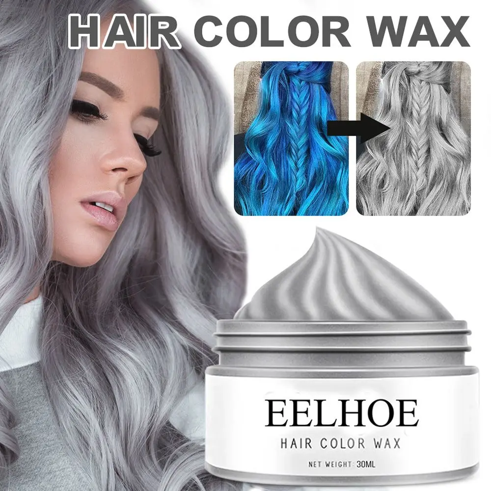 New Style High Quality 6Colors Hair Dye Cream Temporary Hair Wax 30ML Hair Coloring Cream Styling Pomade
New Style High Quality 6Colors Hair Dye Cream Temporary Hair Wax 30ML Hair Coloring Cream Styling Pomade