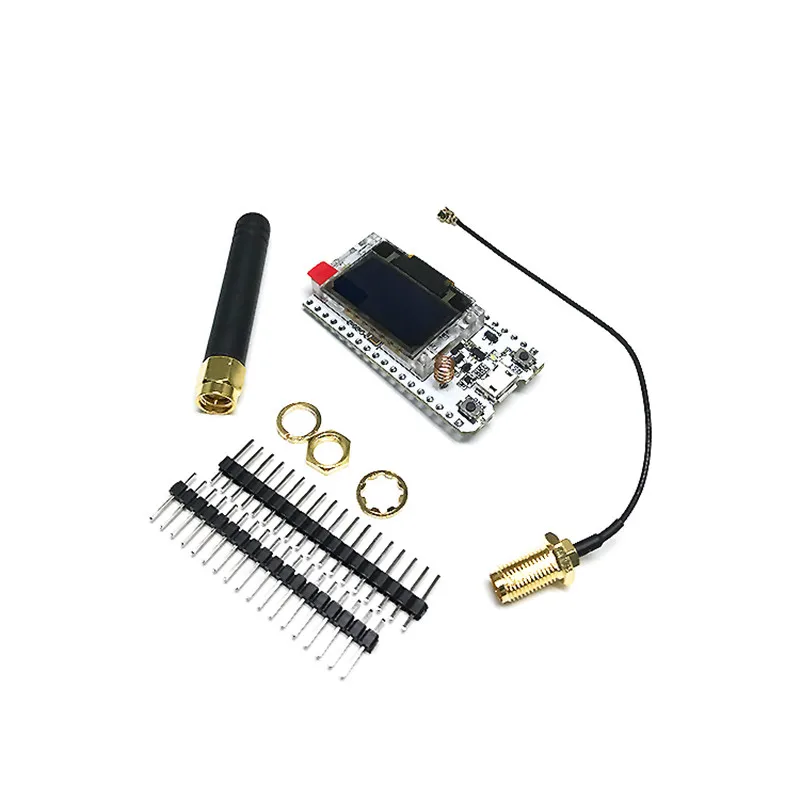 Node IoT development board WIFI/Bluetooth/LoRa SX1276/ESP32/OLED/868-915 frequency band
Node IoT development board WIFI/Bluetooth/LoRa SX1276/ESP32/OLED/868-915 frequency band