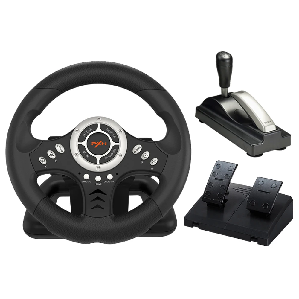 PXN-V18Pro Gaming Steering Wheel PC Mobile Racing Gamepad Controller Game USB Vibration For PC/PS/Xbox-One/360/NS Switch STEAM
PXN-V18Pro Gaming Steering Wheel PC Mobile Racing Gamepad Controller Game USB Vibration For PC/PS/Xbox-One/360/NS Switch STEAM