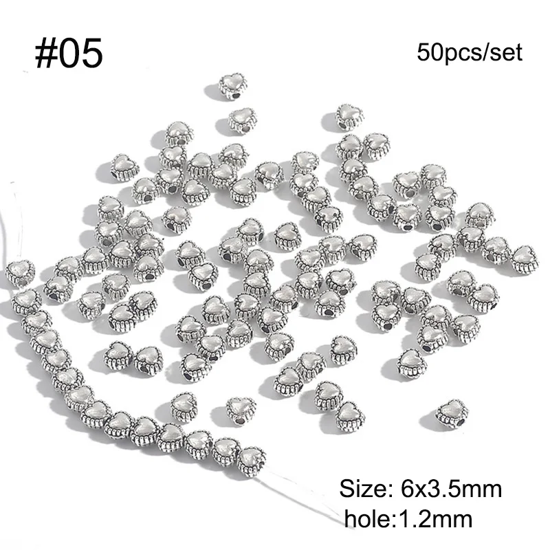 20/30/50pcs 10mm Antique Silver Plated Heart Charms Metal Spacer Beads For Jewelry Making Diy Finding Accessories
20/30/50pcs 10mm Antique Silver Plated Heart Charms Metal Spacer Beads For Jewelry Making Diy Finding Accessories