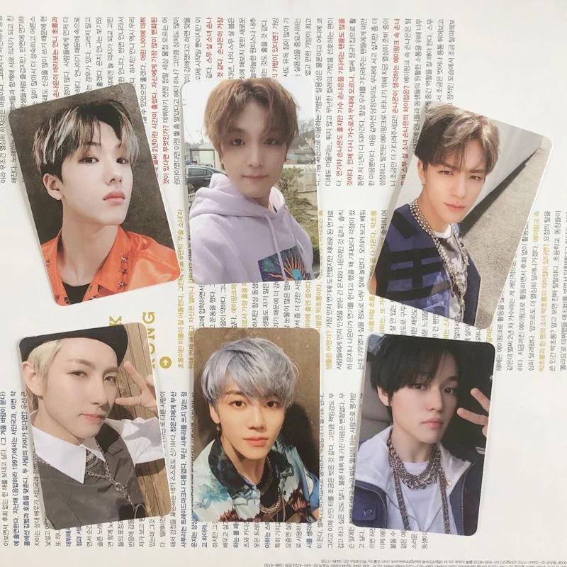 6pcs/set Kpop NCT DREAM Signature Photocard High quality HD photo k-POP NCT Lomo card for fans collections new arrivals
6pcs/set Kpop NCT DREAM Signature Photocard High quality HD photo k-POP NCT Lomo card for fans collections new arrivals