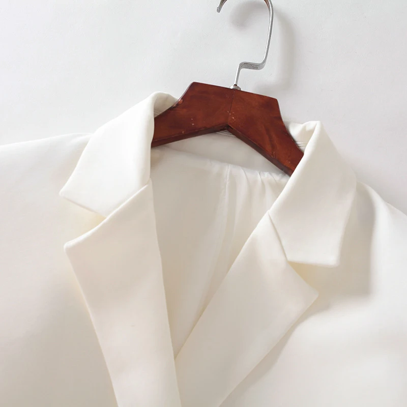 GALCAUR High Street White Blazer For Women V Neck Long Sleeve Minimalist Double Breasted Solid Blazers Females Clothing 2021 New
GALCAUR High Street White Blazer For Women V Neck Long Sleeve Minimalist Double Breasted Solid Blazers Females Clothing 2021 New