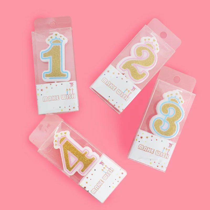 Hot Sale 1PCS 1 2 3 4 5 6 7 8 9 0 Birthday Candles Gold Sliver Kids Crown Birthday Candles for Cake Party Supplies Cake Candles
Hot Sale 1PCS 1 2 3 4 5 6 7 8 9 0 Birthday Candles Gold Sliver Kids Crown Birthday Candles for Cake Party Supplies Cake Candles