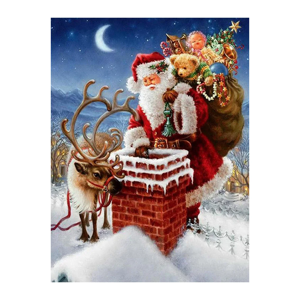 MEIVN 5D DIY Diamond Painting Santa Calus With Gifts Full Square Diamond Embroidery Christmas Rhinestones Picture Craft Kit
MEIVN 5D DIY Diamond Painting Santa Calus With Gifts Full Square Diamond Embroidery Christmas Rhinestones Picture Craft Kit