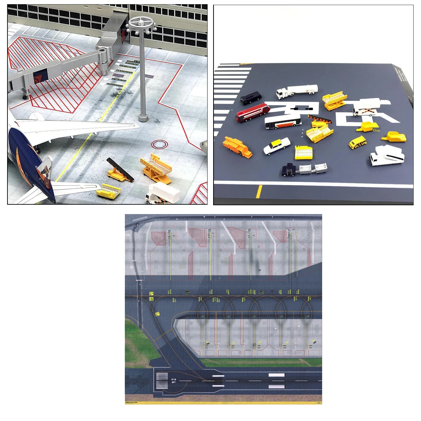 1/500 & 1/400 Model Airport Runway Sections Sheet Jets Ground Airport Service Support Vehicles Accessories
1/500 & 1/400 Model Airport Runway Sections Sheet Jets Ground Airport Service Support Vehicles Accessories