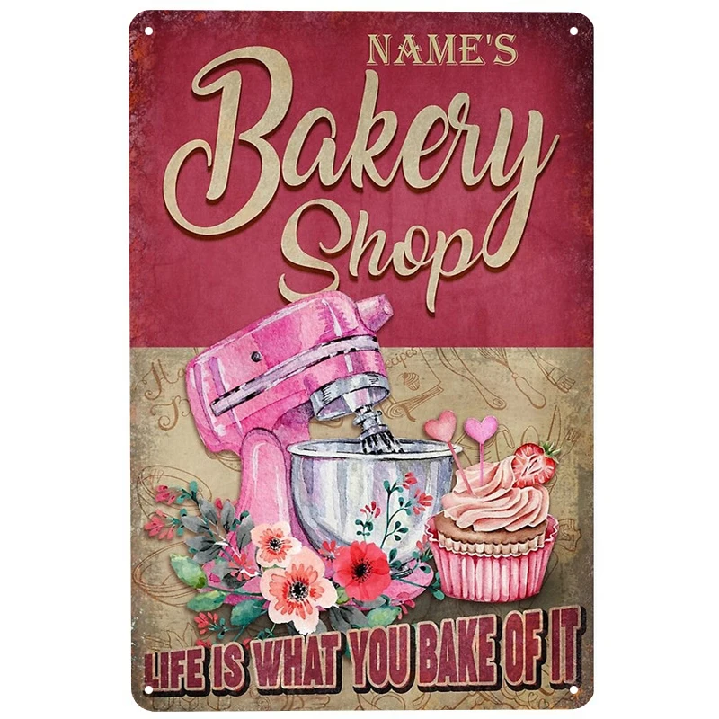 Bakery Shop printed Vintage Metal Signs Retro Tin Signs Funny Poster Decor for Bar Pub Club Decoration for Living Room Home
Bakery Shop printed Vintage Metal Signs Retro Tin Signs Funny Poster Decor for Bar Pub Club Decoration for Living Room Home
