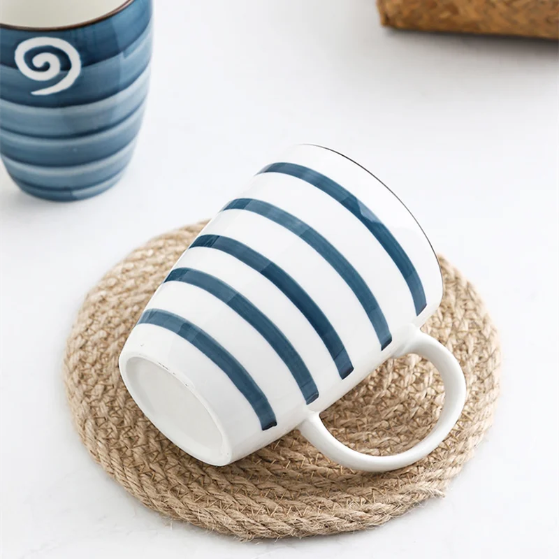 Japanese Ceramic Coffee Mug Breakfast Milk Cereal Cup Hand Painted Mugs Tumbler Tazas Tea Water Cups Drinkware Couple Gifts
Japanese Ceramic Coffee Mug Breakfast Milk Cereal Cup Hand Painted Mugs Tumbler Tazas Tea Water Cups Drinkware Couple Gifts