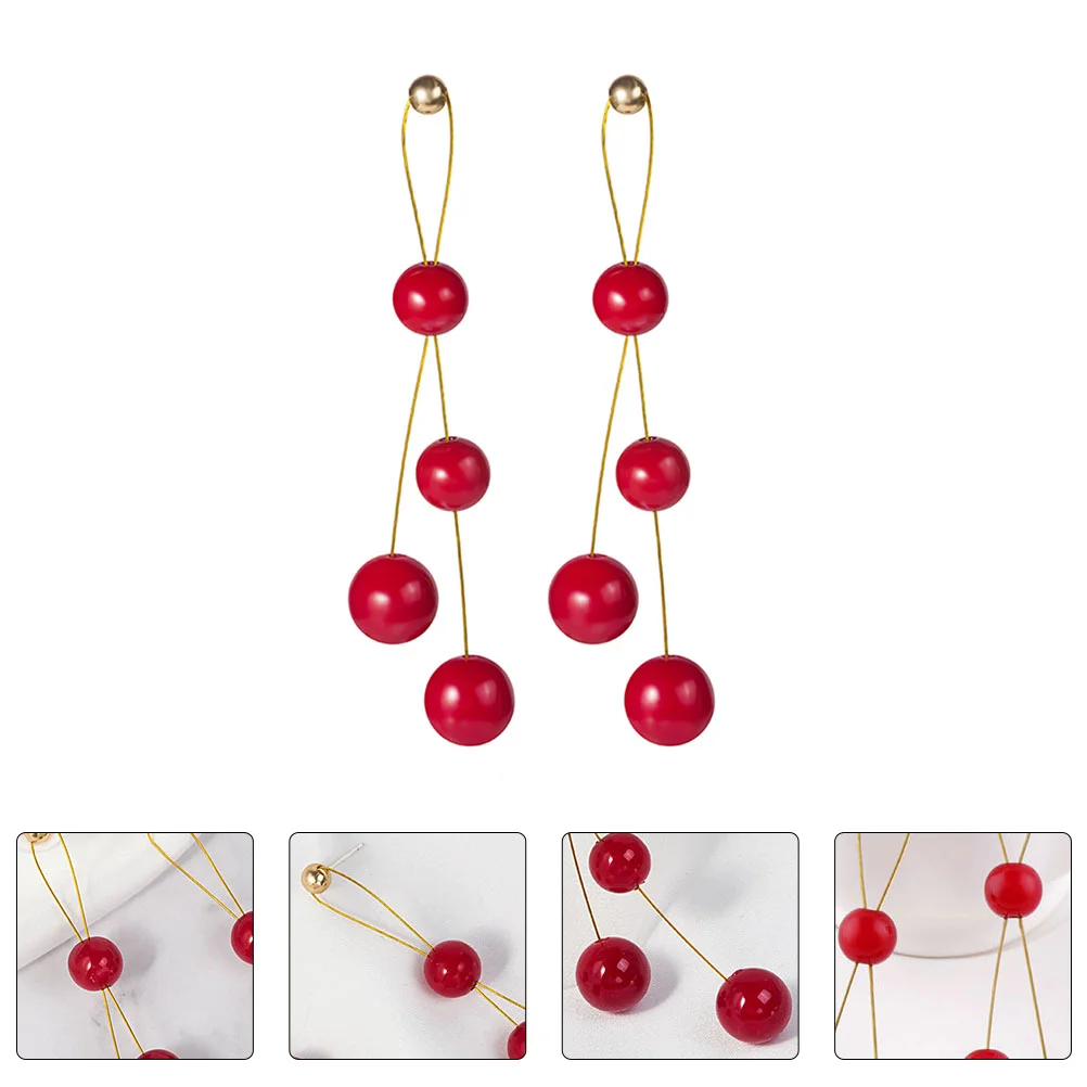 1 пара креативные серьги-гвоздики из сплава, красные серьги-подвески из сплава, аксессуары для ушей
1 пара креативные серьги-гвоздики из сплава, красные серьги-подвески из сплава, аксессуары для ушей