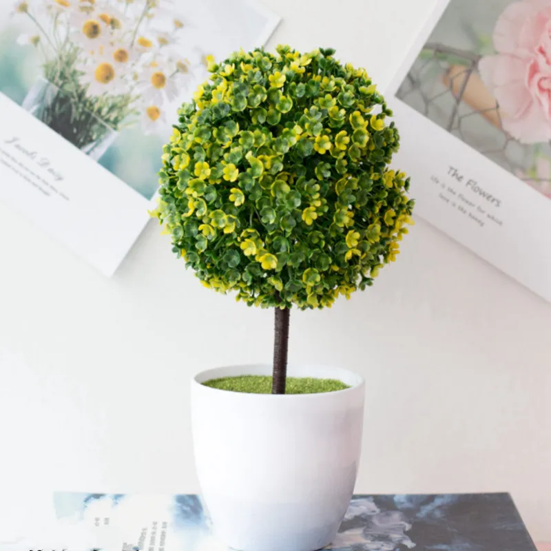 Artificial Plants Bonsai Plastic Simulation Tree Desktop Pot Decorative Fake Flowers Leaves Garden Plant Decor
Artificial Plants Bonsai Plastic Simulation Tree Desktop Pot Decorative Fake Flowers Leaves Garden Plant Decor