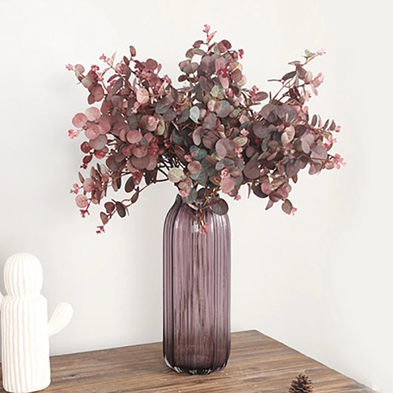 Artificial Flowers Leaves Branch Retro Eucalyptus Leaf for Home Decor Wedding Plants Faux Fabric Foliage Room Decoration 70CM
Artificial Flowers Leaves Branch Retro Eucalyptus Leaf for Home Decor Wedding Plants Faux Fabric Foliage Room Decoration 70CM