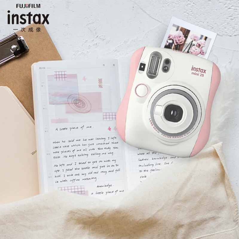 Fujifilm/Fuji instax mini25 One-time imaging mini camera Instant Polaroid Mini25 pink
