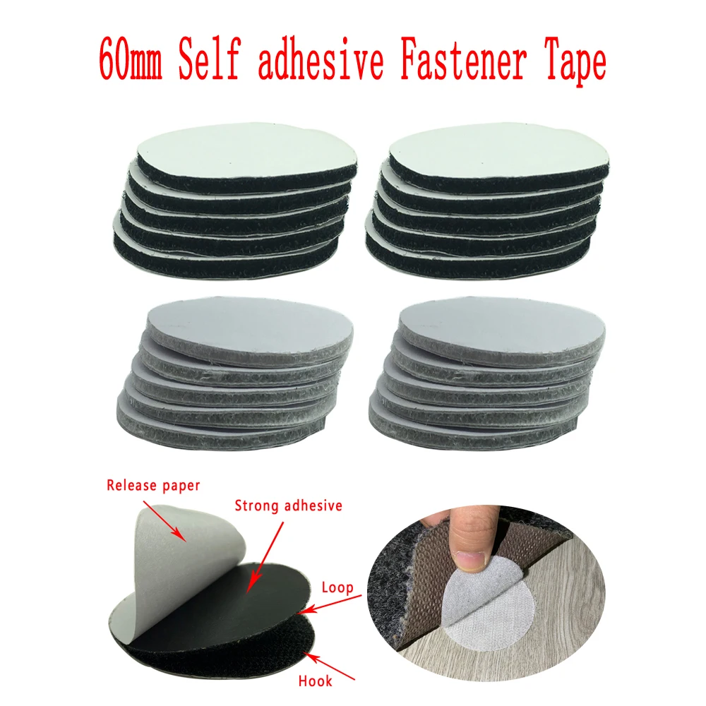 5-30Pairs/Lot 60mm Strong Self Adhesive Fastener Dots Stickers Velcros Adhesive Tape For Bed Sheet Sofa Mat Carpet Anti Slip Mat
5-30Pairs/Lot 60mm Strong Self Adhesive Fastener Dots Stickers Velcros Adhesive Tape For Bed Sheet Sofa Mat Carpet Anti Slip Mat