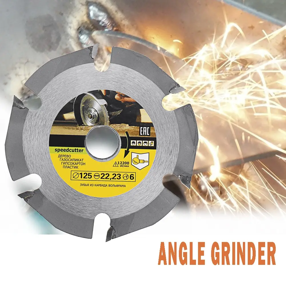 Wood Cutting Disc for Angle Grinder 3/6Teeth Circular Saw Blade Wood Carving Hardwood Abrasive Tool Hard Alloy Wood Cutting Disk
Wood Cutting Disc for Angle Grinder 3/6Teeth Circular Saw Blade Wood Carving Hardwood Abrasive Tool Hard Alloy Wood Cutting Disk