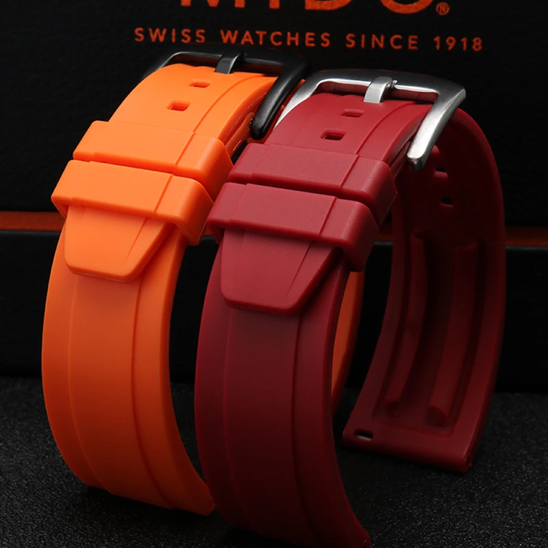 Quality Fluoro Rubber Watch Strap 18mm 20mm 22mm 24mm Sport Wristband With Quick Release Spring Bar for S-eiko Mido- O-mega
Quality Fluoro Rubber Watch Strap 18mm 20mm 22mm 24mm Sport Wristband With Quick Release Spring Bar for S-eiko Mido- O-mega