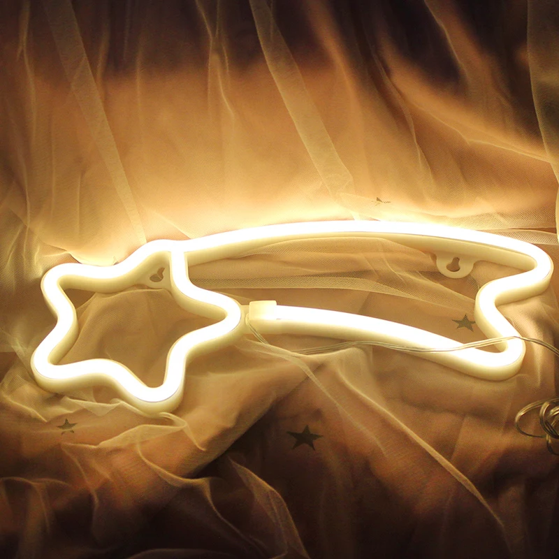 Meteor Neon Signs Special LED Night Light Wall Decor Battery Powered for Home Bedroom Bar M56
Meteor Neon Signs Special LED Night Light Wall Decor Battery Powered for Home Bedroom Bar M56