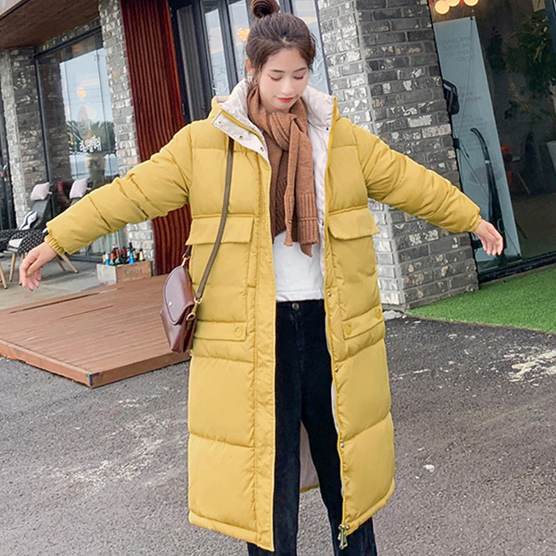 Anbenser Winter Long Coat Women New Stylish Female Jacket Thicken Warm Cotton Padded Jackets Outerwear Hooded Parkas Plus Size
Anbenser Winter Long Coat Women New Stylish Female Jacket Thicken Warm Cotton Padded Jackets Outerwear Hooded Parkas Plus Size