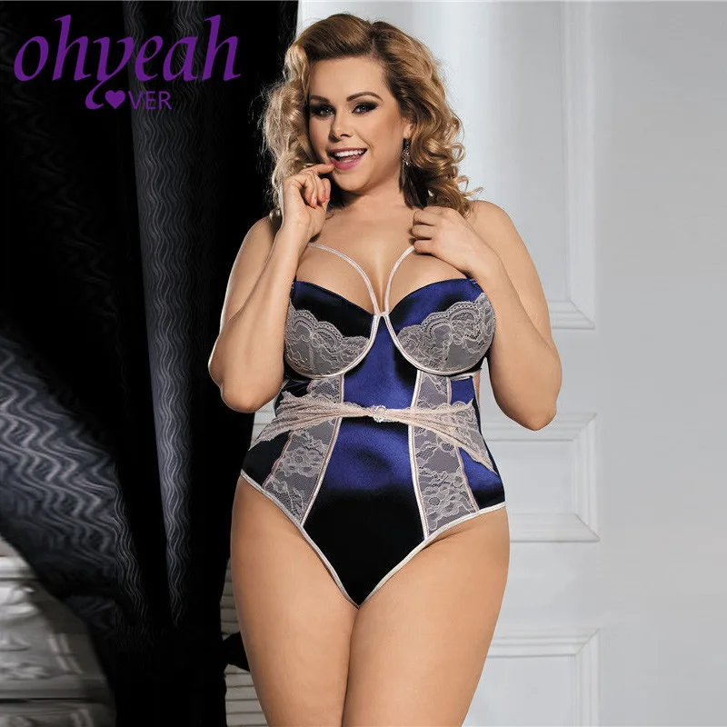 Ohyeahlover Jumpsuit Sexy Pagliaccetti Donna Salopette Femme Fashion Bodysuit RM80188 Blue Open Back Floral Lace Teddy Plus Size
Ohyeahlover Jumpsuit Sexy Pagliaccetti Donna Salopette Femme Fashion Bodysuit RM80188 Blue Open Back Floral Lace Teddy Plus Size