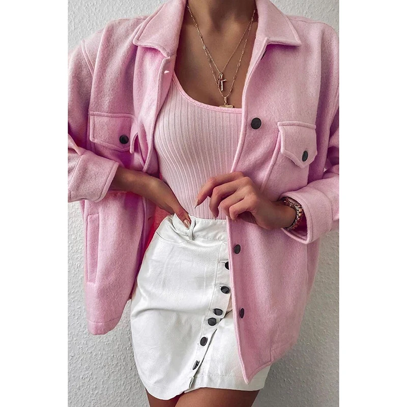 Женское пальто с длинным рукавом, на осень/зиму, однобортное, с карманами, модель SJ6863V
Женское пальто с длинным рукавом, на осень/зиму, однобортное, с карманами, модель SJ6863V