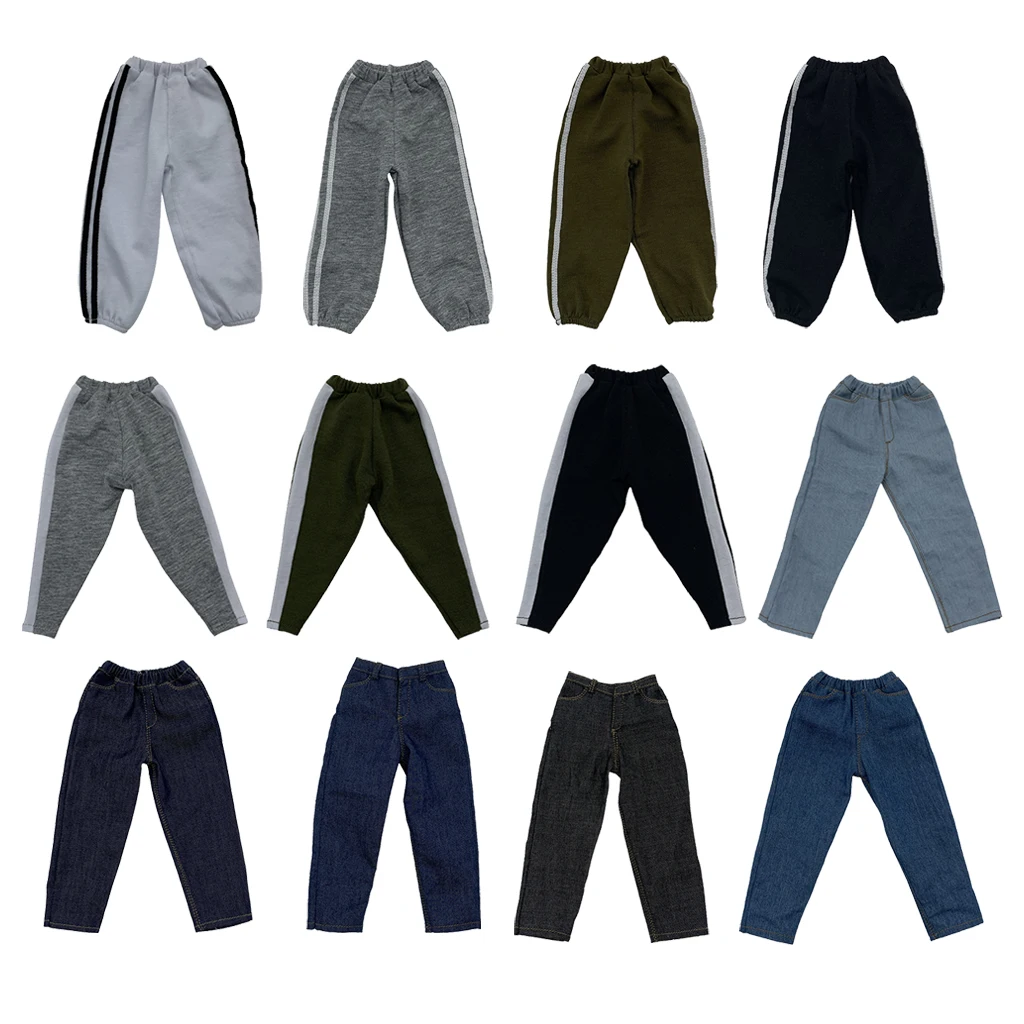 1:6 Scale Male Figure Jeans Pants for 12" Action Figure Dolls
1:6 Scale Male Figure Jeans Pants for 12" Action Figure Dolls