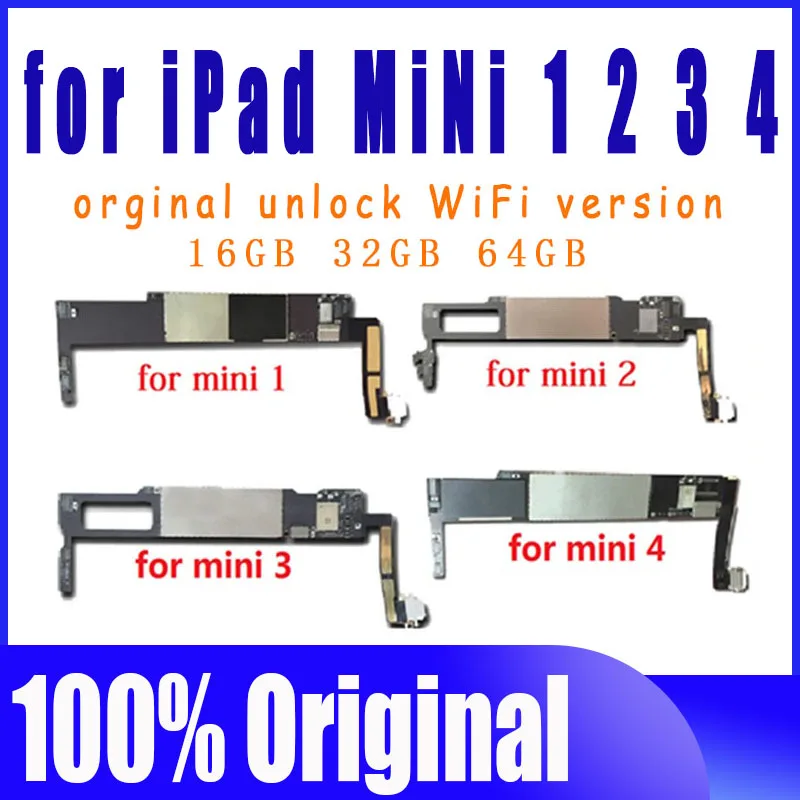 100% Tested Logic Board A1432 A1489/A1599 A1538 Clean iCloud Original Unlocked For iPad MiNi 1 2 3 4 Motherboard
100% Tested Logic Board A1432 A1489/A1599 A1538 Clean iCloud Original Unlocked For iPad MiNi 1 2 3 4 Motherboard