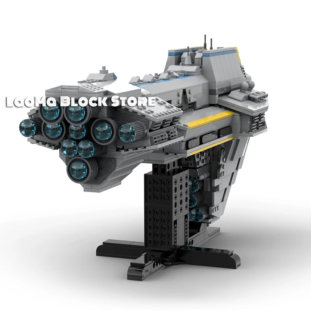 MOC-54743 Space Wars Movie Starhawk Battleship Platoon Attack Building Blocks Space Battle Transport Bricks Kid Toys Gift
MOC-54743 Space Wars Movie Starhawk Battleship Platoon Attack Building Blocks Space Battle Transport Bricks Kid Toys Gift