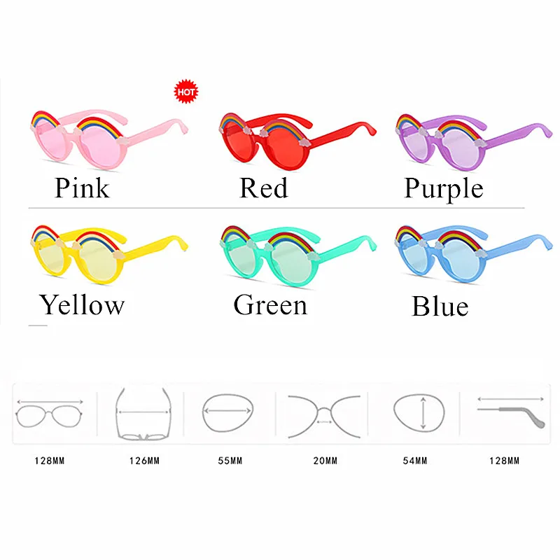 Round Sunglasses Kids Rainbow Sun Glasses Girls Children Colorful Eye Lenses Baby Shades Boys Yellow Eyeglasses Driver Goggles
Round Sunglasses Kids Rainbow Sun Glasses Girls Children Colorful Eye Lenses Baby Shades Boys Yellow Eyeglasses Driver Goggles