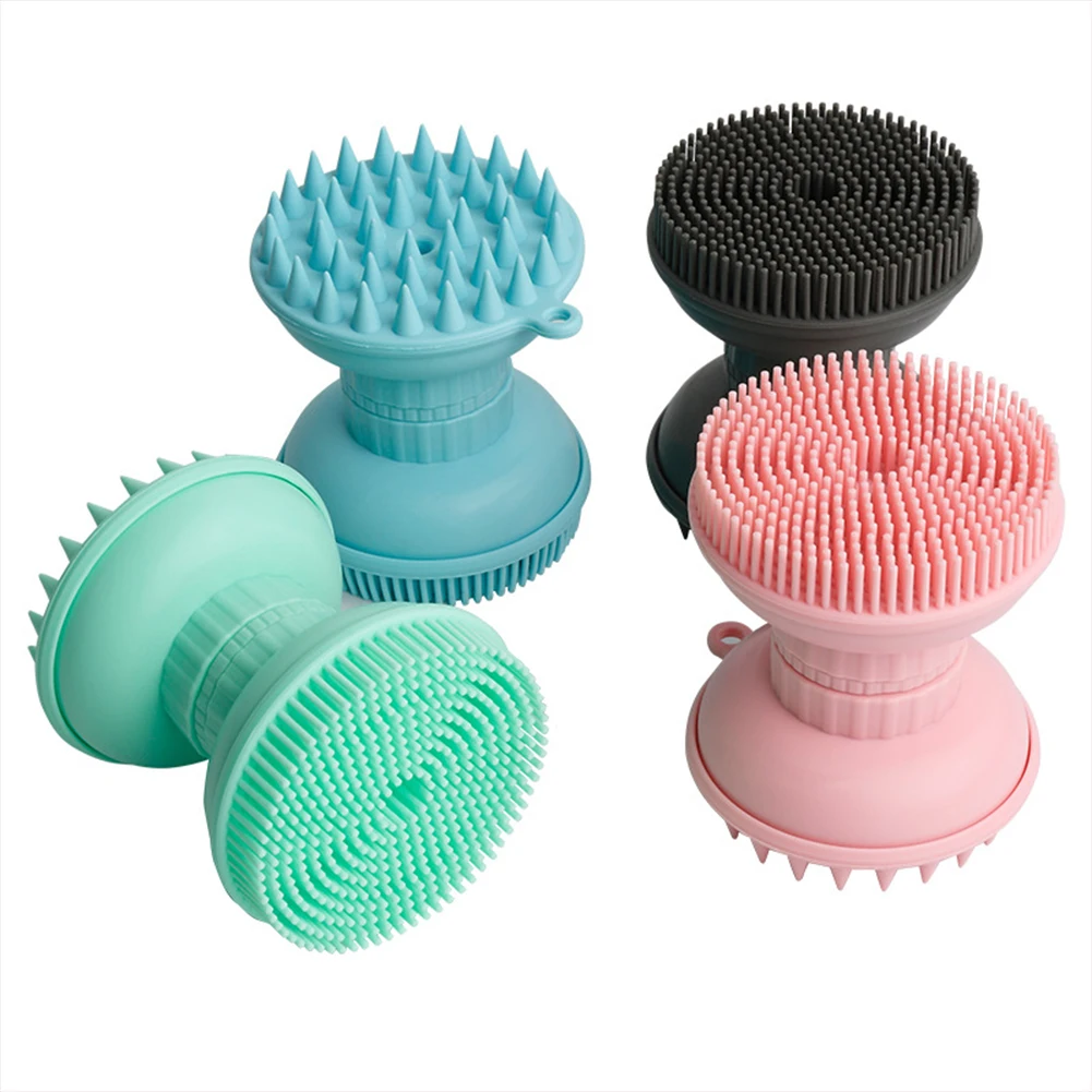 Facial Cleaning Brush Multi-Functional 3-in-1 Shampoo Scrub Bath And Face Brush Double-Ended Silicone Brush For Face Hair Body
Facial Cleaning Brush Multi-Functional 3-in-1 Shampoo Scrub Bath And Face Brush Double-Ended Silicone Brush For Face Hair Body