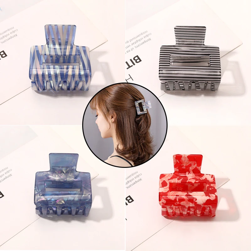 2021 New Ins Large Geometric Hollow Square Acetate Hair Clip Hair Claw For Women Hair Accessories Matte Hair Claw Cross Fashion
2021 New Ins Large Geometric Hollow Square Acetate Hair Clip Hair Claw For Women Hair Accessories Matte Hair Claw Cross Fashion