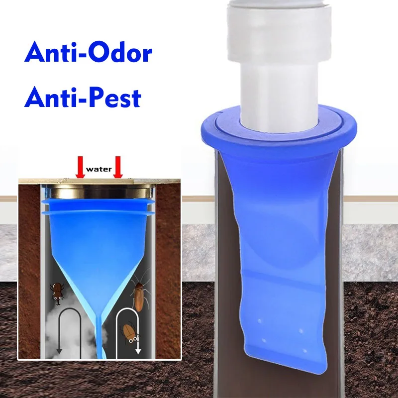 1pc Kitchen Accessories Silicone Floor Drain Strainers Anti-Odor Anti-Pest Sink Filter Odor Pest Core Bathroom Tube Colanders
1pc Kitchen Accessories Silicone Floor Drain Strainers Anti-Odor Anti-Pest Sink Filter Odor Pest Core Bathroom Tube Colanders