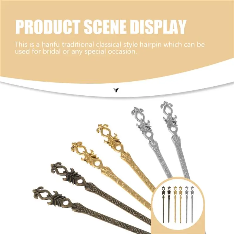 6pcs Useful Stylish Vintage Hair Ornaments Hair Decorations Hair Accessories for Women Females Girls
6pcs Useful Stylish Vintage Hair Ornaments Hair Decorations Hair Accessories for Women Females Girls