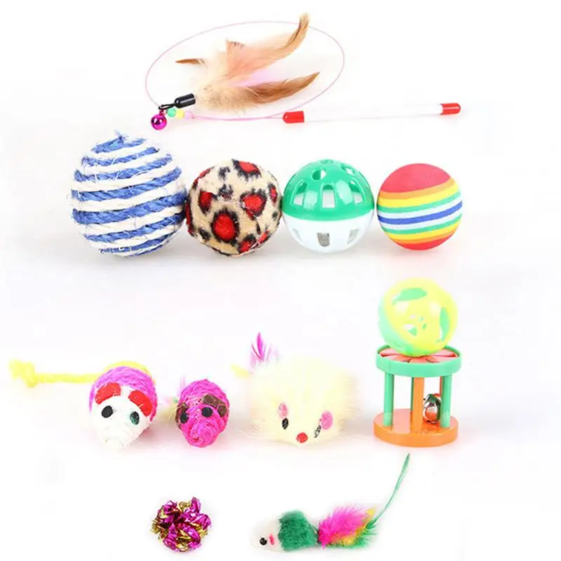 21 Set Cat Channel Funny Cat Stick Cat Toys Kit Mouse Shape Balls Shapes Kitten Love New Pet Toy Mouse Supplies 
21 Set Cat Channel Funny Cat Stick Cat Toys Kit Mouse Shape Balls Shapes Kitten Love New Pet Toy Mouse Supplies