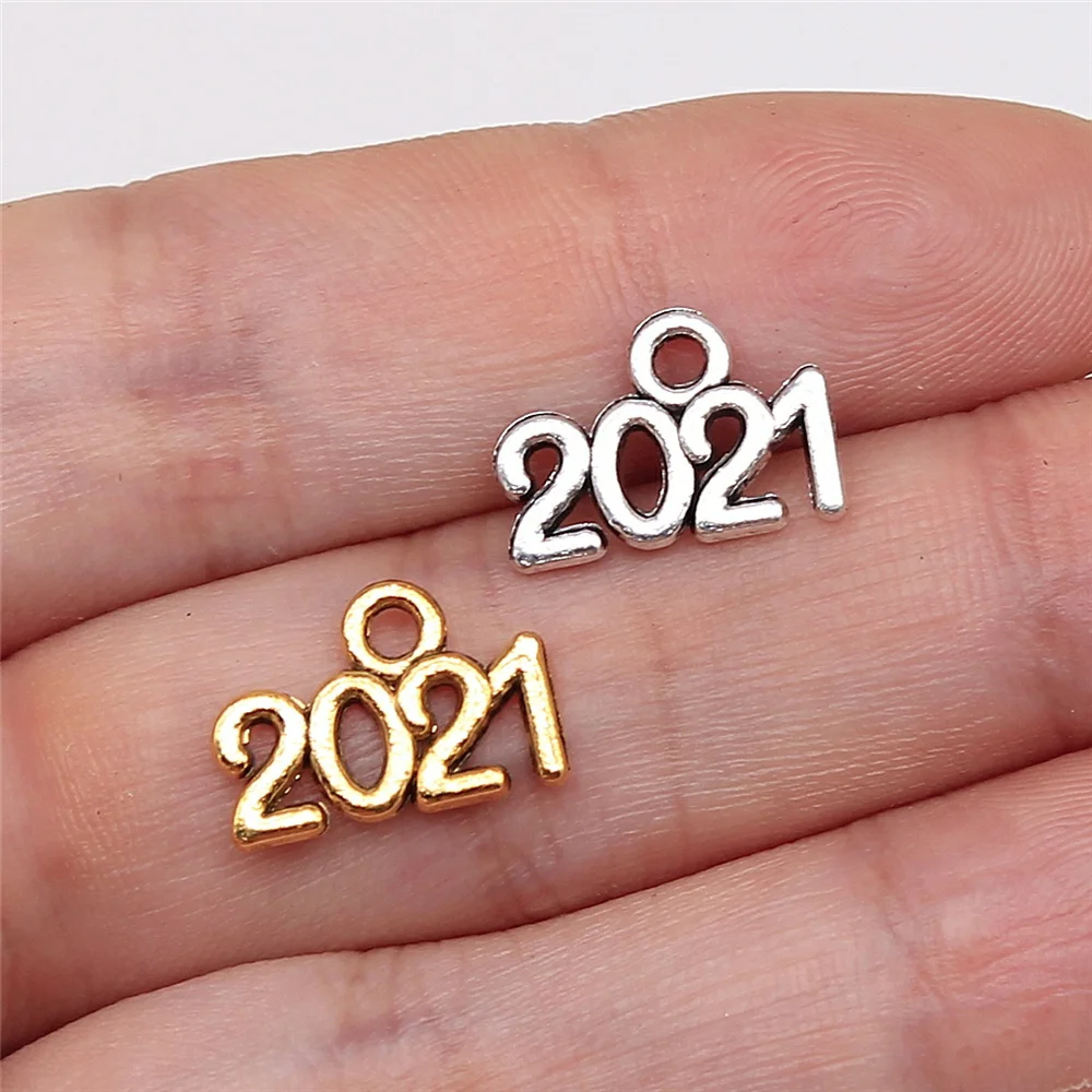 New Fashion Year Number 2021 Pendant Charms DIY Jewelry Making Jewelry Finding 2 Colors 9x14mm
New Fashion Year Number 2021 Pendant Charms DIY Jewelry Making Jewelry Finding 2 Colors 9x14mm