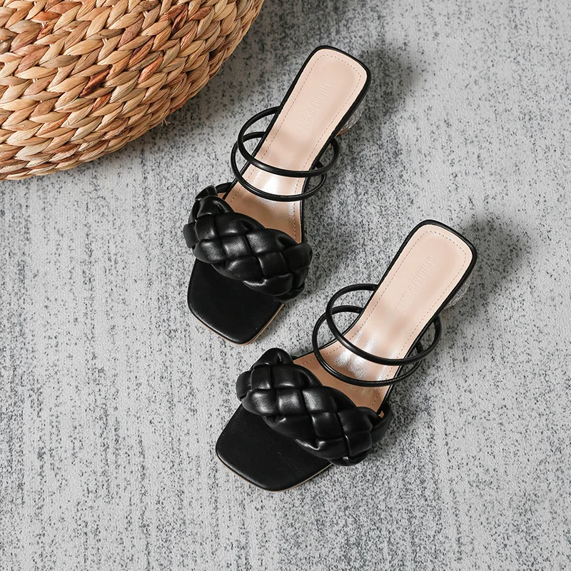 One Word Belt Sandals Women 2021 Summer New Style Woven Crystal with French Gentle Wind 31-43 Size Sandals and Slippers Women
One Word Belt Sandals Women 2021 Summer New Style Woven Crystal with French Gentle Wind 31-43 Size Sandals and Slippers Women